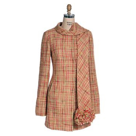 2004 Anthro “Patricia Tweed Coat” by Elevenses - Picture 2 of 16